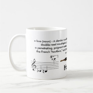 Café Asiduo clasificado (11 onzas.) Taza de Oboe