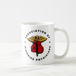 Café Asociación del blanco de la taza de los médicos