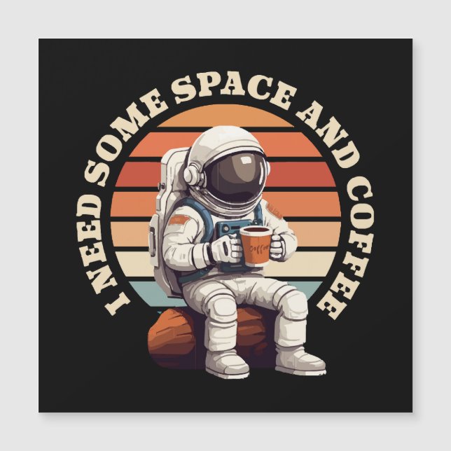 Café Astronauta para beber (Anverso)