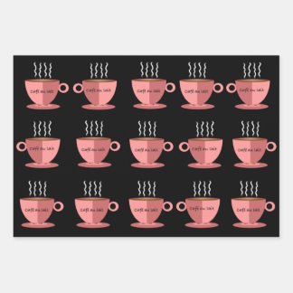 Cafe au Lait Hojas de papel para envolver