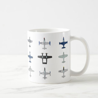 Café Aviones de la taza de la Guerra de Corea