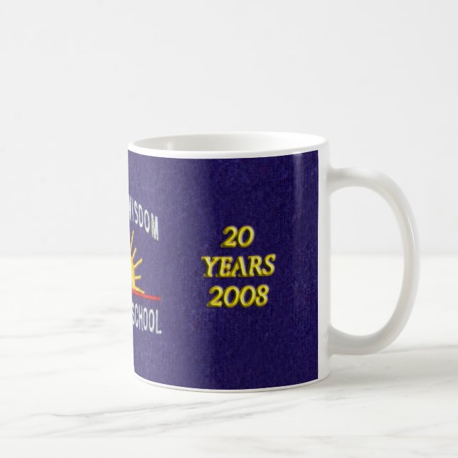 Café Azul de la taza de la reunión de GHCF (Derecha)