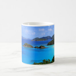 Café Bahía del canela, St. John, taza de las Islas