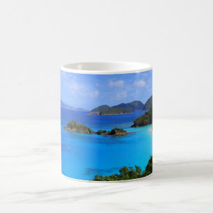 Café Bahía del canela, St. John, taza de las Islas