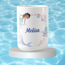 Bajo el mar los niños de la taza de regalo de cump