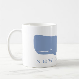 Café Ballena de New Bedford de una taza