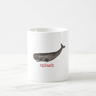 Café Ballena gris de la taza de PKM