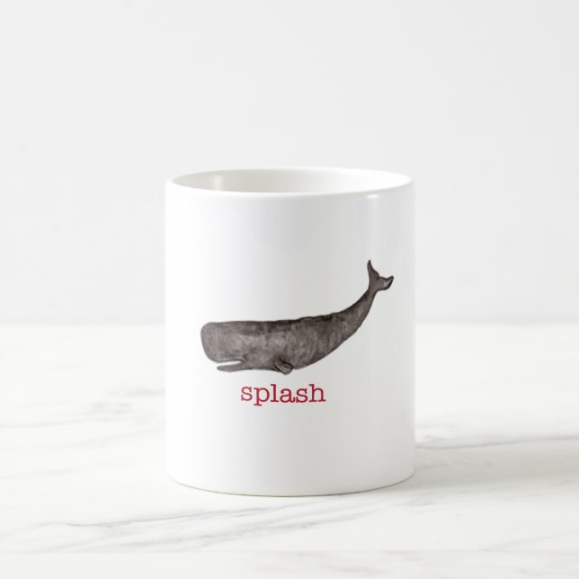 Café Ballena gris de la taza de PKM (Centro)