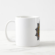 Bandera de Ally Mandala 11 oz. Taza