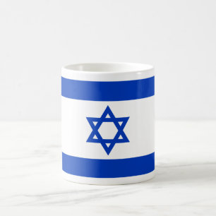 Café Bandera de la taza de Israel