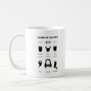 Café Barbas de la taza de la biblia