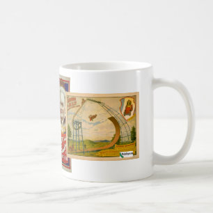Café Barnum y taza del poster de Bailey