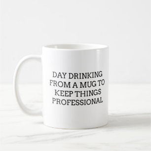 Café Beber de una taza para mantener las cosas profesio