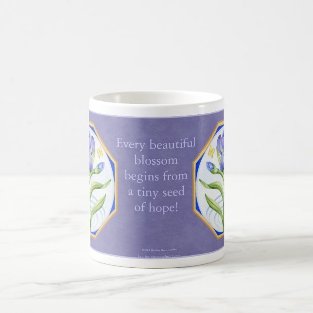 Café Bebida a la taza de la felicidad (Centro)
