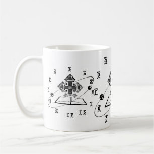 Café Biblia etíope - taza del reloj de tiempo