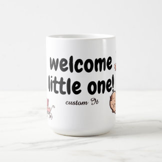 Café Bienvenido pequeño – Taza con envoltura de bebé li