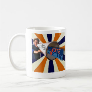 Café Billy Talen para la taza del alcalde de NYC