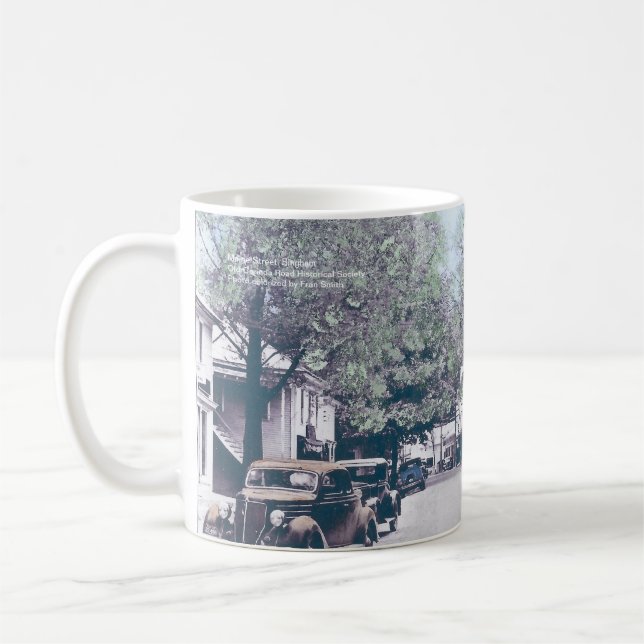 Café Bingham - taza vieja de los coches (Izquierda)