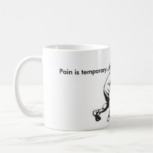 Café Blanco de lucha taza blanca clásica de 11 onzas