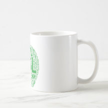 Blanco del ESL taza blanca clásica de 11 onzas