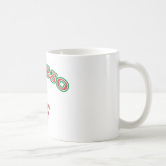Café Blanco taza blanca clásica de 11 onzas
