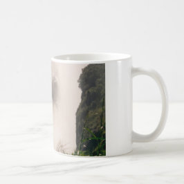 Café Blanco taza blanca clásica de 11 onzas