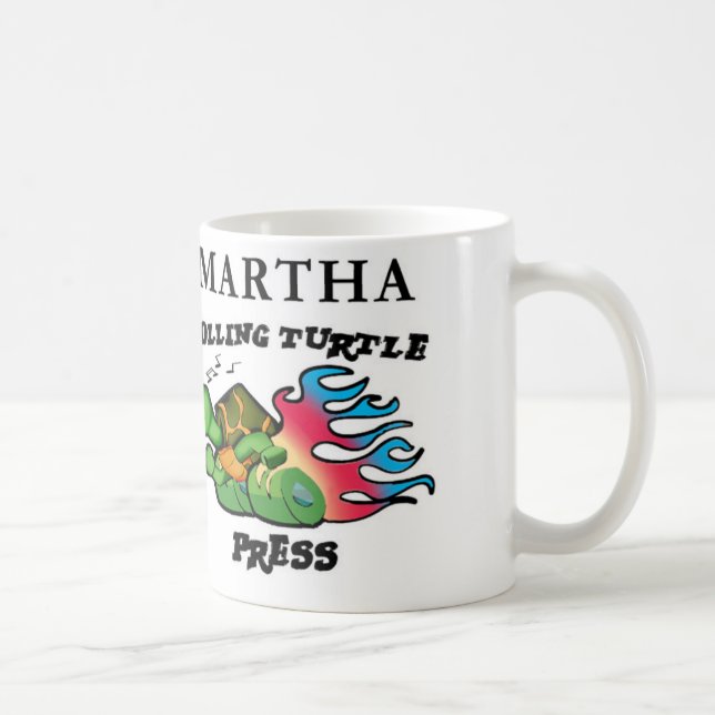 Café Blanco taza blanca clásica de 11 onzas (Derecha)