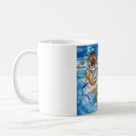 Café Blanco taza blanca clásica de 325 ml