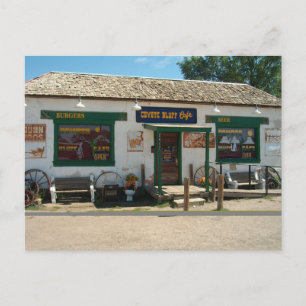 Cafe Bluff Coyote en Amarillo, Texas   Tarjeta pos