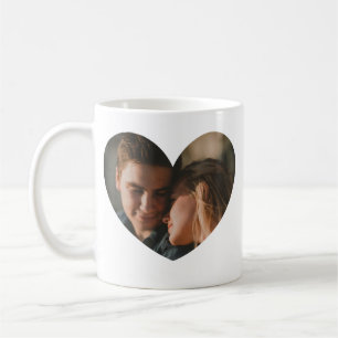 Café Bonita foto de pareja dentro de la taza del marco 