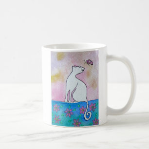 Café Bonito, taza del arte de la acuarela