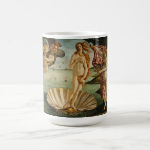 Café Botticelli el nacimiento de la taza de Venus