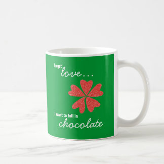 Café Brownie en un regalo del navidad de la taza