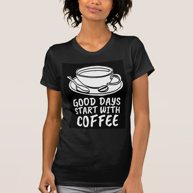 CAFÉ BUENOS DÍAS EMPIEZAR CON CAMISETAS (Anverso)