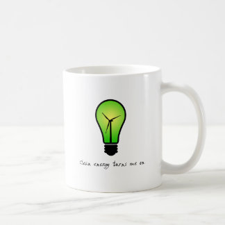 Café Bulbo de la energía limpia - taza