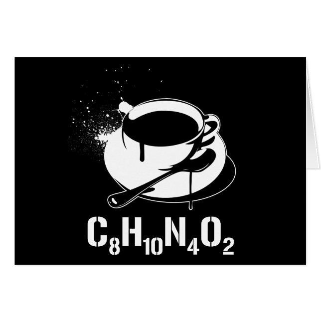 Café C8H10N4O2 (Anverso (Horizontal))