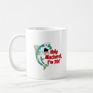 Café Caballa santa soy taza divertida de la pesca 70
