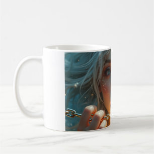 Café Cadena de ruptura dorada Taza de luz