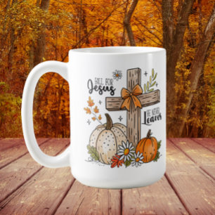 Café Cae por Jesús Taza Cruz Cristiana de Otoño