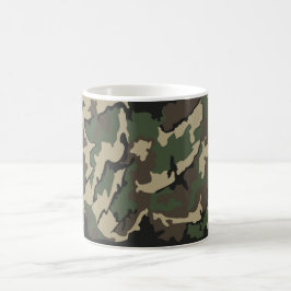 Café Camo, taza clásica de 11 oz