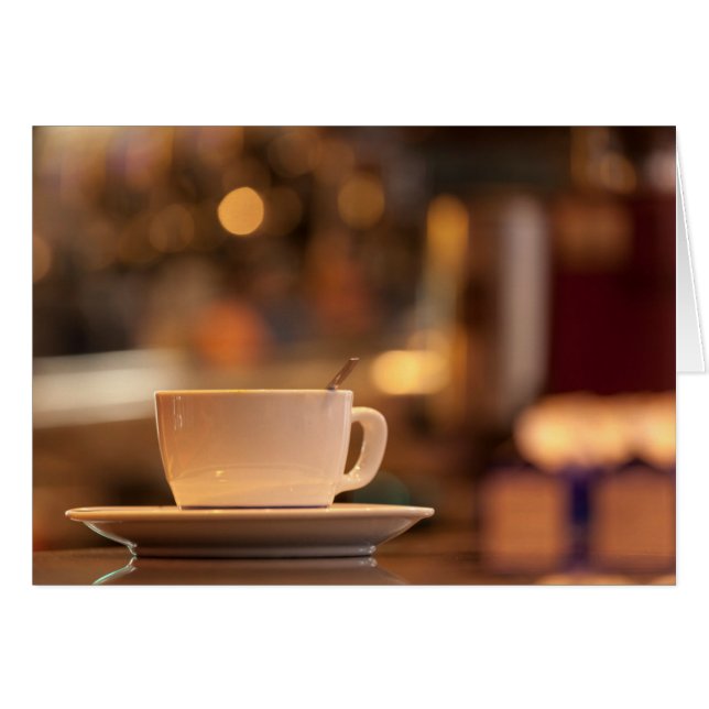 Café capuchino, Venecia, Italia (Anverso (Horizontal))