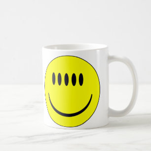 Café cara con taza divertida de Five Eyes