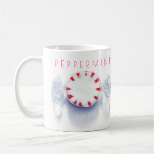 Café CARAMELO DE MENTA TAZA BLANCA + Texto
