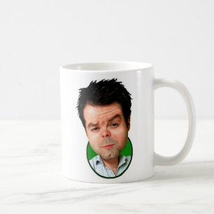 Café caricatura 3D de la taza