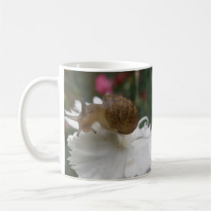Café Carne de carnero de jardín y taza de carnación bla
