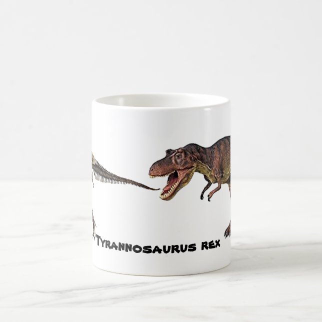 Café Carne-n-Hueso de T-rex, taza (Centro)