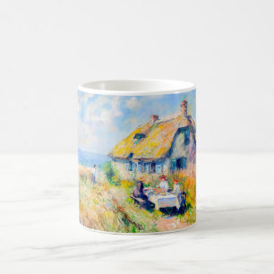 Café Casa Impresionista junto al Mar – Taza de Arte Cos