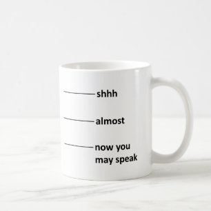 Café Casi ahora usted puede hablar la taza de medición