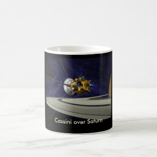 Café Cassini sobre la taza de Saturn