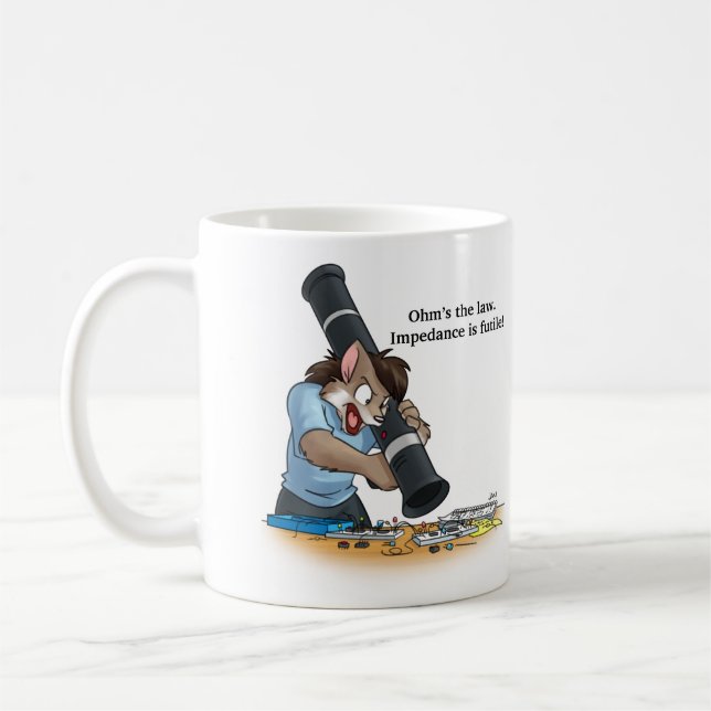 Café Catástrofe de la universidad - taza - la ley de (Izquierda)